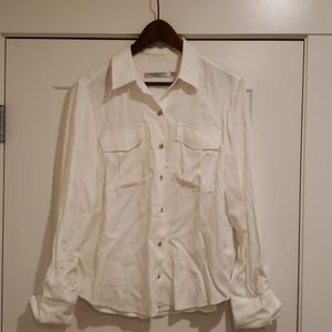 White Contemporaine blouse